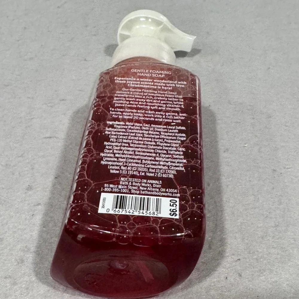 Bath & Body Works Hand Soap Winter Candy Apple Red Holiday Traditions 8.75oz